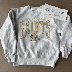 Vintage New Orleans Saints Football Sweatshirt, NFL New Orleans Saints Shirt Tee
